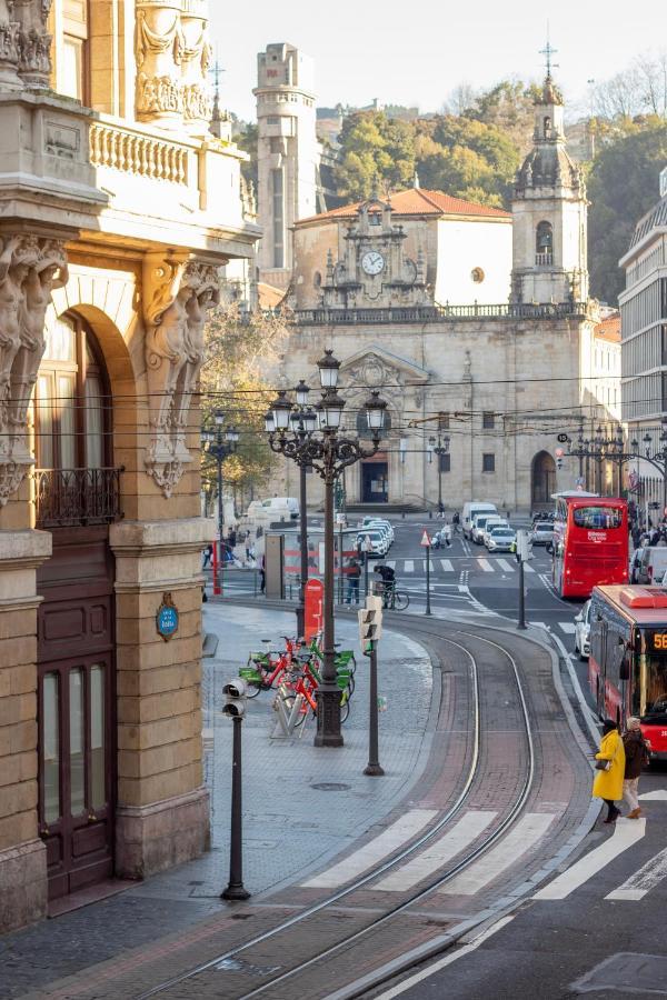 ビルバオAmplio Y Elegante En Casco Viejo Con Parkingアパートメント エクステリア 写真